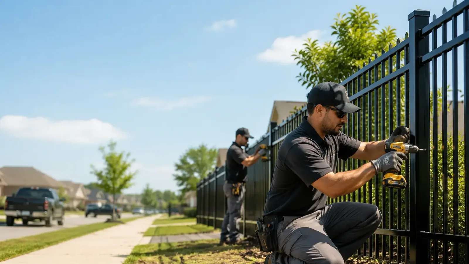 Metal Fence Installation in Prairie Lea, TX